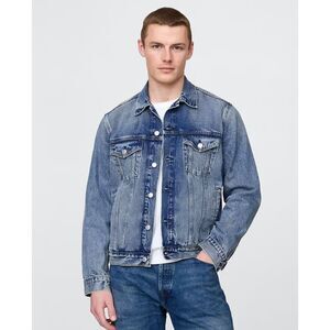 GAP Classic Medium Wash Icon Denim Jean Jacket, Sz S